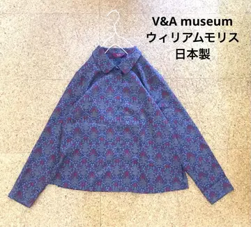 새상품급! V&A museum 윌리엄 모리스 리버티 긴팔 블라우스 M