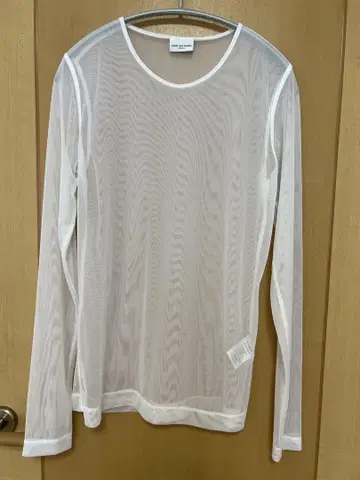 DRIES VAN NOTEN 메쉬 긴팔 T셔츠 Medium