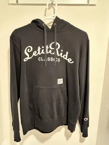 Champion Let it Ride 후드티 M 블랙