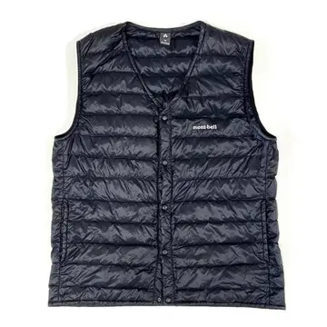 몽벨 스페리오 다운 V넥 베스트 아웃도어 블랙 M