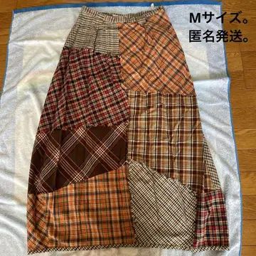 TSUMORI CHISATO 패치워크 스커트 M 사이즈