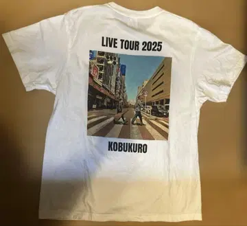 KOBUKURO LIVE TOUR 2025 티셔츠