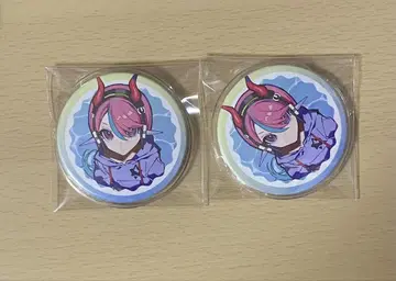 CrasyRaccoon CR selly 캔뱃지 2개 세트 4