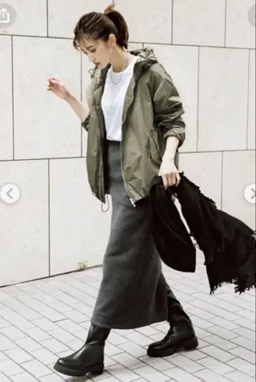 컨디션 최상 theory luxe 띠어리 럭스 마운틴 파카 블루종