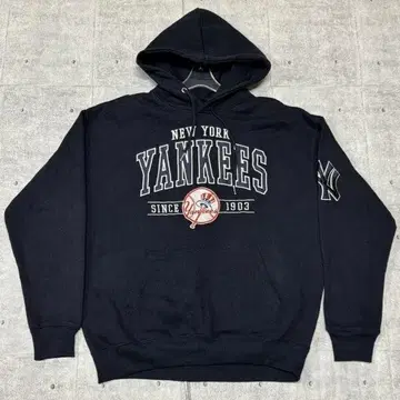 Genuine Merchandise NY 양키스 자수 로고 후디