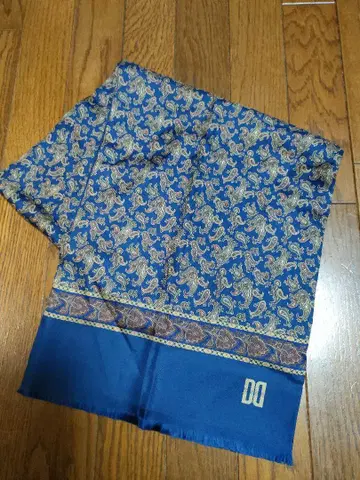 [ 새상품 ] DAKS 닥스 실크 스톨 페이즐리 무늬 스톨