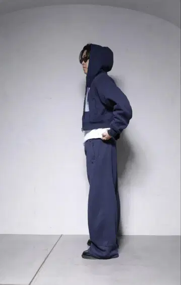 HTH H logo zip hoodie sweat pants