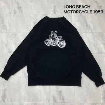LONG BEACH MOTORCYCLE 1959 맨투맨 긴팔 바이크