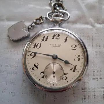 SEIKO 수동 와인딩 시계 아이보리 다이얼