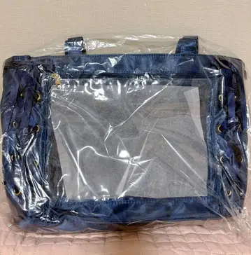 새상품 위고 레이스업 이타백 S 사이즈 새틴 네이비 택 포함