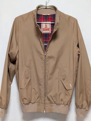 BARACUTA 베이지 블루종 사이즈