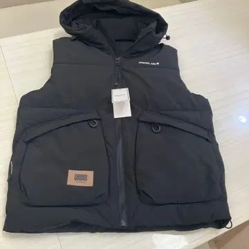 GRDIU 다운 베스트 L BK