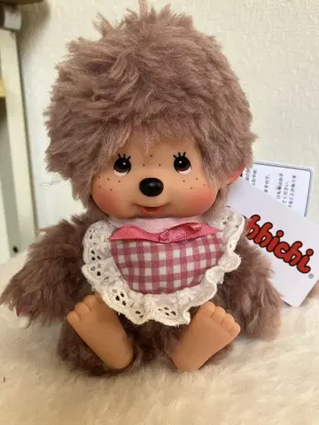보송보송 스위트 브라운 몽치치 핑크