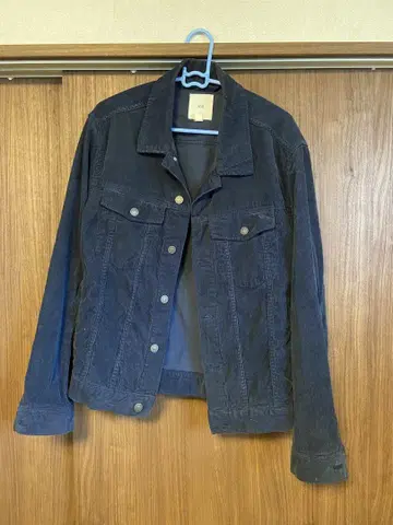 H&M 네이비 코듀로이 자켓 M 사이즈