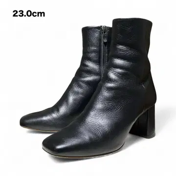 DIANA 스퀘어 숏부츠 U66248 블랙
