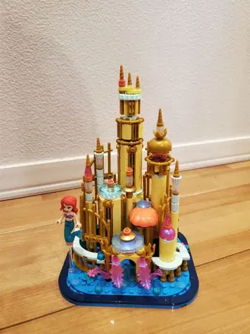 레고 디즈니 미니 아리엘의 성