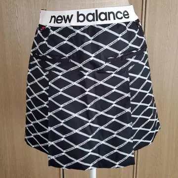 new balance 격자 무늬 스커트