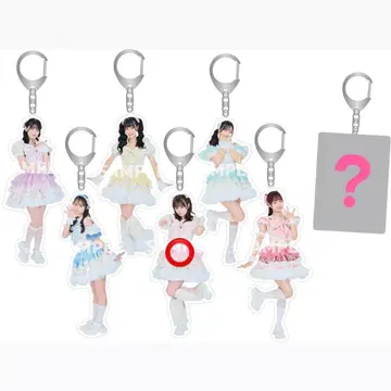 Pixel Ribbon 사슴노 나나미 데뷔 의상 아크릴 키링