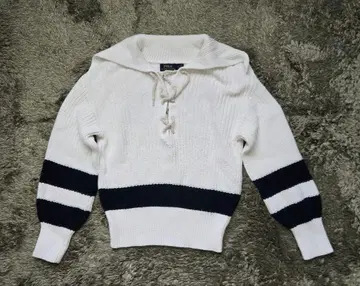 폴로 랄프로렌 카라 부착 니트 스웨터 XS