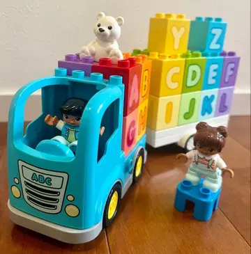 Lego Duplo 10915 컬러풀 트랙과 블록 세트