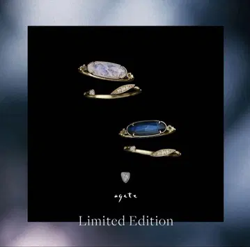 [ 새상품급 ] agete 2024 winterl imited 반지 9호