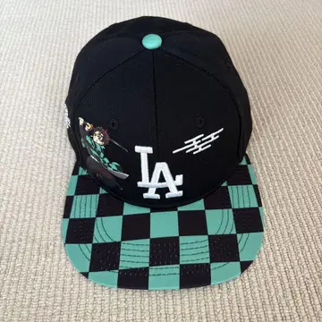 [ 다저스 스타디움 한정판 배포 ] LA 다저스 귀멸의 칼날 콜라보 캡
