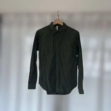 MHL. 코튼 긴팔 셔츠 카키
