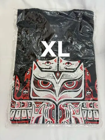 BABYMETAL SUMMER NATIVE FOX TEE XL