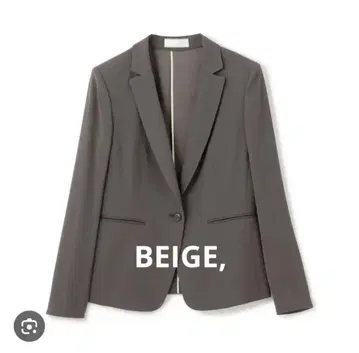 BEIGE, 테일러드 자켓 겉옷