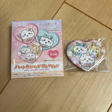 마법소녀 치이카와 하트 캔뱃지 하트 캔뱃지 치이카와 하치와레 토끼