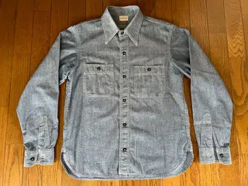 AtLast&Co 아뜨라스트 샴브레이 셔츠 빈티지