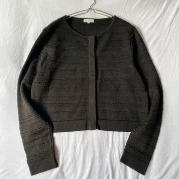 [매킨토시 필로소피] 니트 가디건 울 혼방 스냅 버튼 38