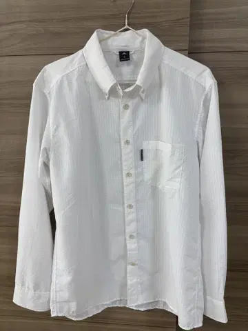 mont-bell WIC 드라이 터치 화이트 긴팔 셔츠 M