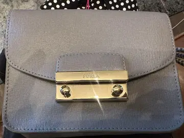 FURLA 그레이 가죽 숄더백