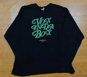 Dragon Ash 롱티 VOX in DA BOX 블랙 XL 사이즈