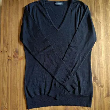 JOHN SMEDLEY 블랙 긴팔 스웨터 M