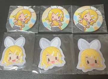 세가 SEGA 럭키 쿠지 D상 E상 카가미네 린 후와푸치 6점 세트