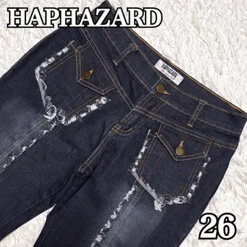 00s HAPHAZARD indigo denim archive y2k