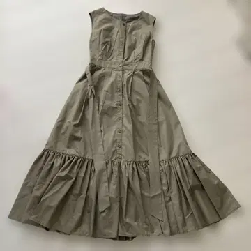 노카라 슬리브리스 원피스