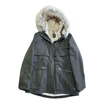 [ 새상품급 ] 클리닝 완료 ZARA trf 모즈 코트 카키 M 사이즈