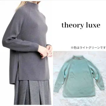 theory luxe 모크넥 니트 Deneb Brit 22AW 42