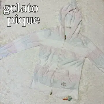 gelato pique 파우더 3보더 후드티 택 포함 미사용 새상품