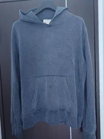 REMI RELIEF 레미 릴리프 데미지 페이드 가공 후드티 그레이 XL