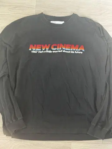 DAIRIKU / 'NEW CINEMA' Tee (Black) 롱티