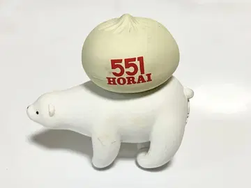 551 HORAI 화이트 베어 피규어