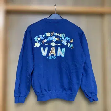 VAN JAC 트레이닝복 네이비 L 사이즈 자수