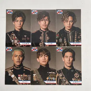 3JSoul Brothers from EXILE TRIBE 6장 세트