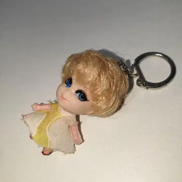 빈티지 리틀 인형 키링 vintage little kid