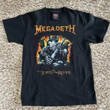 MEGADETH Lord of the Riffs 티셔츠 S 사이즈