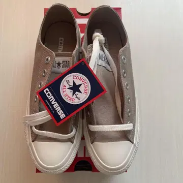 CONVERSE ALL STAR 라이트 브라운 스니커즈 새상품 미사용